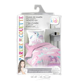 PARURE DE LIT 2 PIECES 140X200 CM LICORNE - Exo'Touch