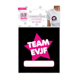 2 Stickers T-Shirt Evjf - Exo'Touch