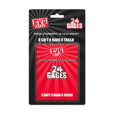 JEU DE CARTE 24 GAGES EVG - Exo'Touch
