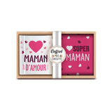 COFFRET MUG +CHAUSSETTE MAMAN D'AMOUR - Exo'Touch