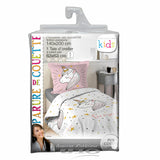 PARURE 2 P. 140 x 200 CM Licorne LILIROSE - Exo'Touch