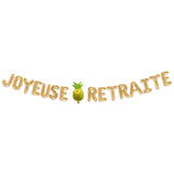 GUIRLANDE MOTS "JOYEUSE RETRAITE" - Exo'Touch