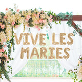 GUIRLANDE BALLONS MOTS "VIVE LES MARIES - Exo'Touch