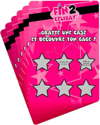 Carte Jeu A Gratter Evjf - Exo'Touch