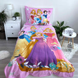 Parure de lit Princesses 2 pcs 140X200 +Taie d'oreiller 50X70CM - Exo'Touch