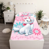 Parure de lit marie chat bébé 2pcs - Exo'Touch